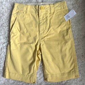 NWT - Gap Kids Boys Shorts Yellow